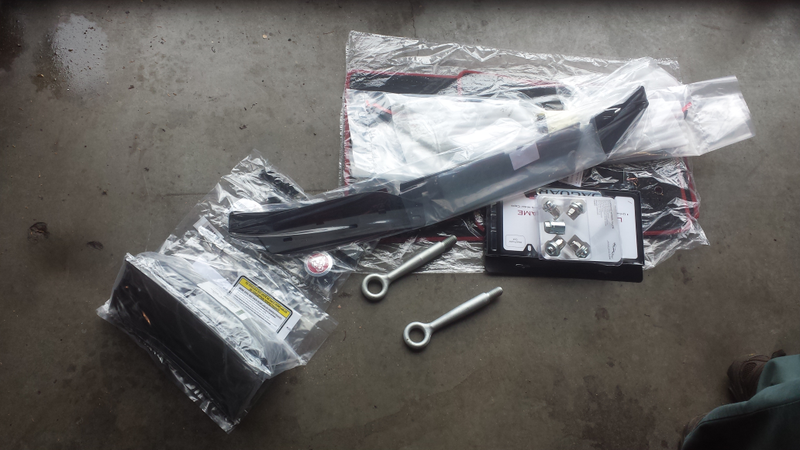 All of the stuff to install post shipment, pre sale